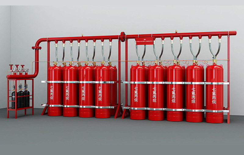 管网七氟丙烷气体灭火装置